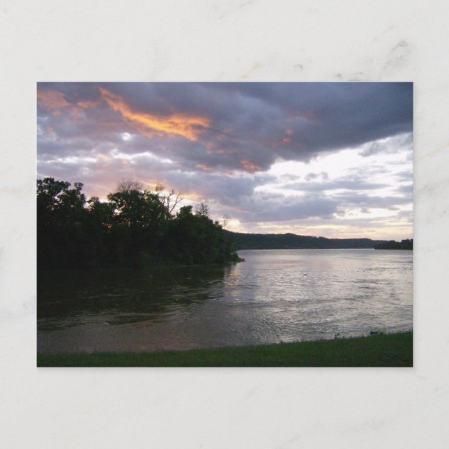 Postal Hermoso Sunrise de Kentucky (Anverso)