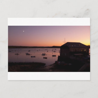 Postal Hermoso tiro nocturno en Rock in Cornwall