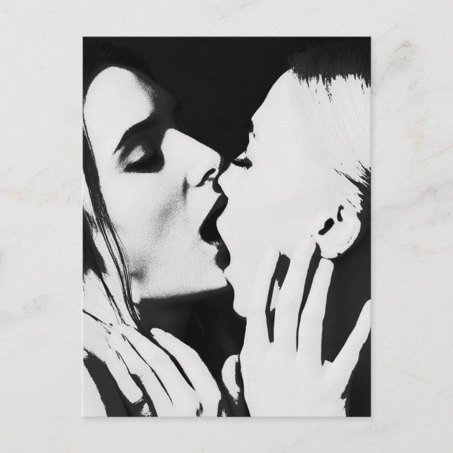 Postal Hermosos chicas (Anverso)