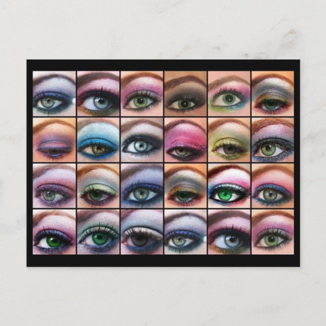 Postal Hermosos Ojos (Anverso)