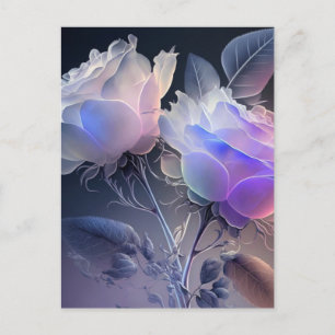 Postal Hermosos Rosas irlandeses de larga data