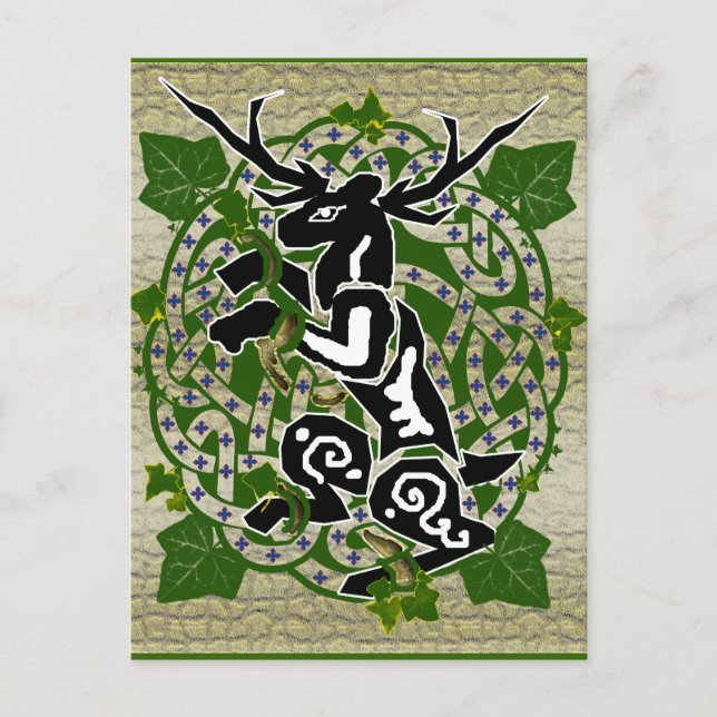 Postal herne stag (Anverso)