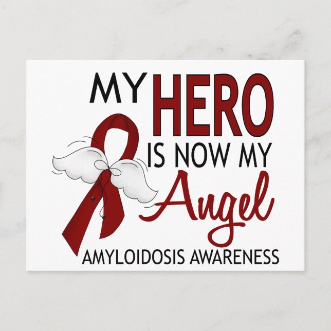 Postal Hero Now My Angel Amyloidosis (Anverso)
