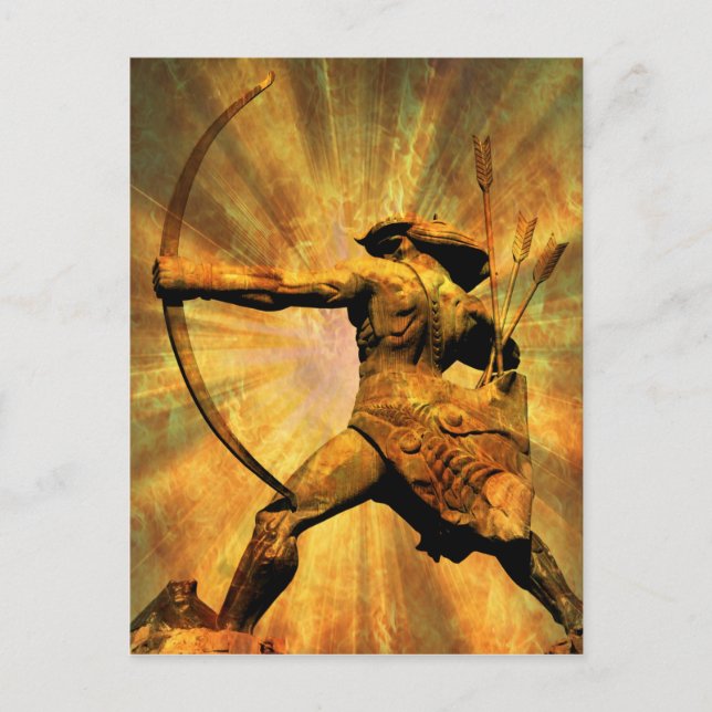 Postal Héroe armenio (Anverso)