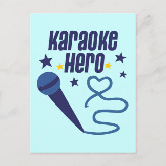 Postal Héroe de Karaoke
