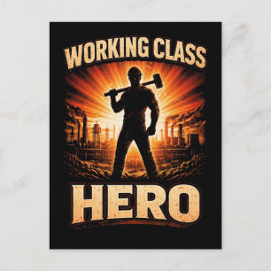 Postal Héroe de la Clase Trabajadora