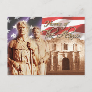 Postal Héroes del Álamo, San Antonio, Texas