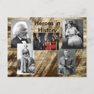 Postal Héroes en la colección de historia - la historia