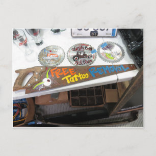 Postal Herramienta de eliminación de tatuajes