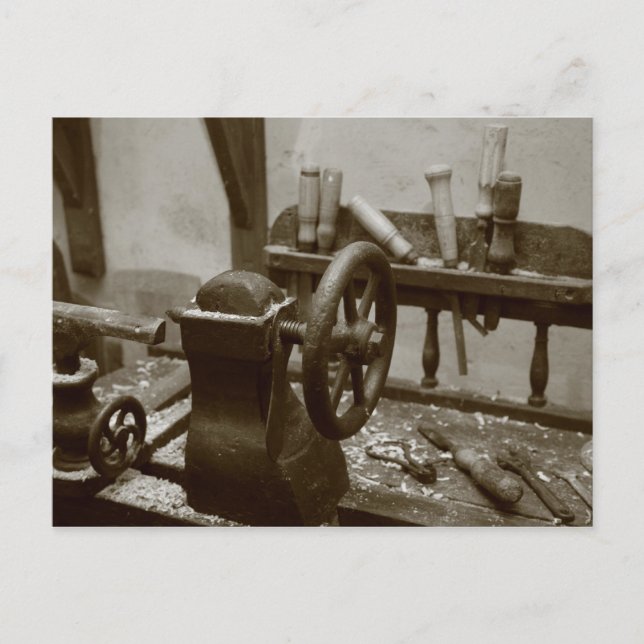 Postal Herramientas de cosecha (Anverso)