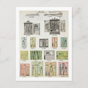 Postal Herramientas y cajas de herramientas de un catálog