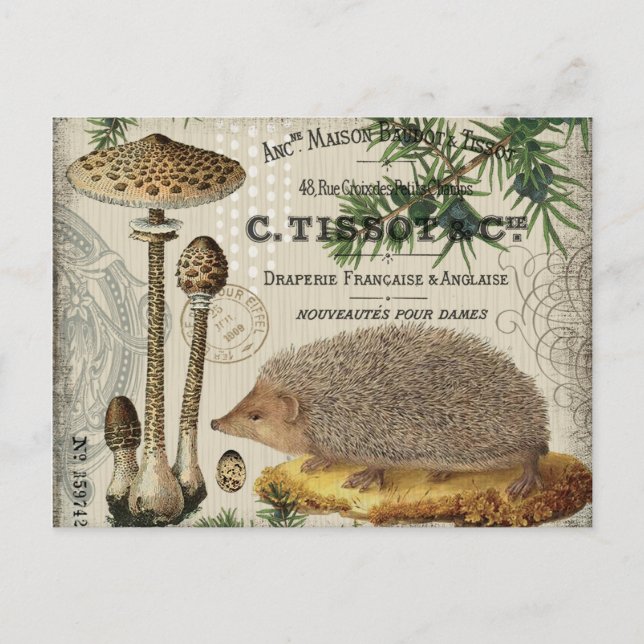 Postal herrería vintage moderna (Anverso)