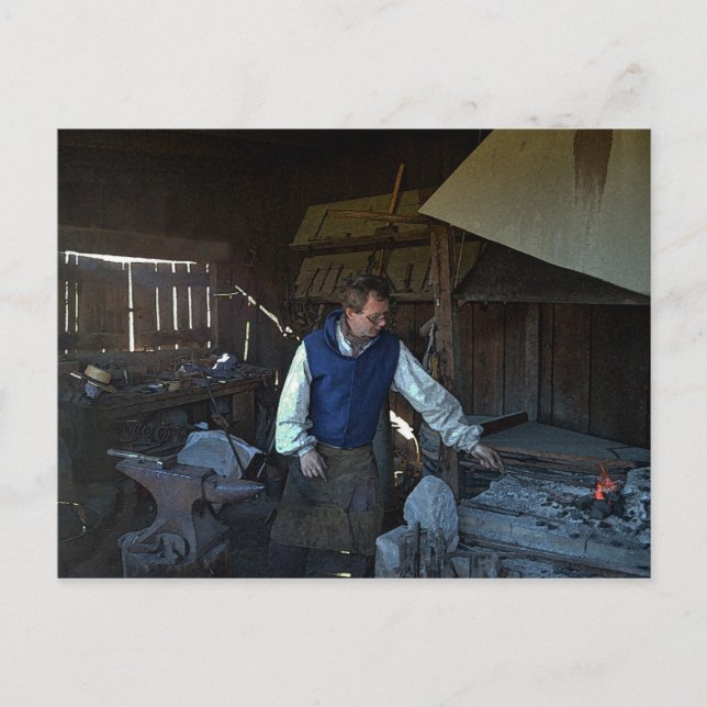 Postal Herrero en Fort Osage Fort, Misuri (Anverso)