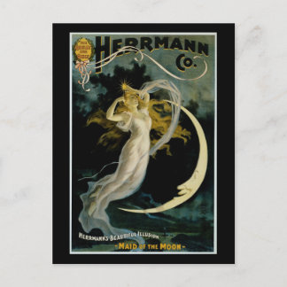 Postal Herrmann ~ Maid of the Moon