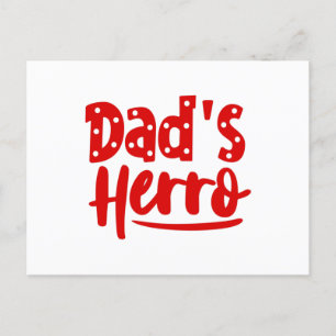Postal Herro de papá