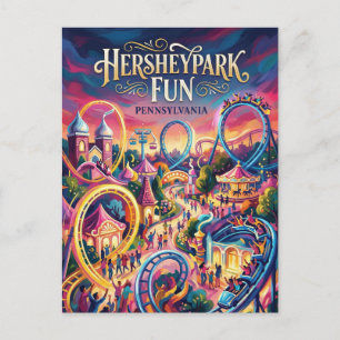 Postal Hersheypark Pensilvania