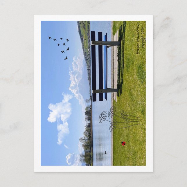 Postal Herzensgrüsse aus der Natur – Hochwertige  (Anverso)