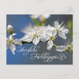 Postal Herzliche Frühlingsgrüße