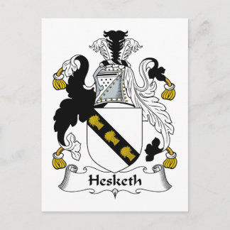 Postal Hesketh Family Crest