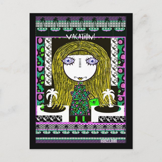 POSTAL HESTER BESSIE SE ENCUENTRA CON ARTE COLECTIBLE (Anverso)