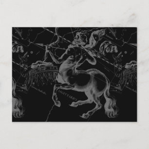 Postal Hevelius Engaving