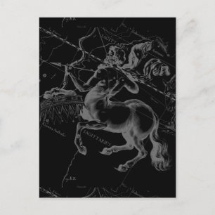 Postal Hevelius Engaving