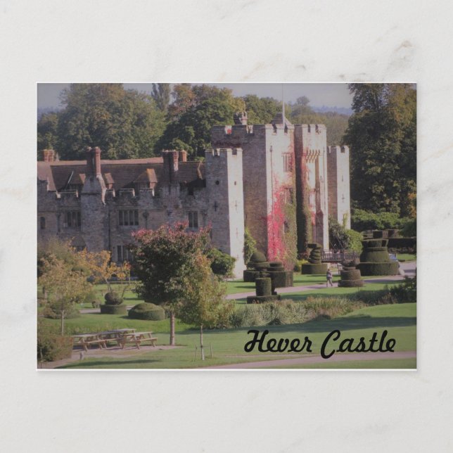 Postal Hever Castle Postcard (Anverso)