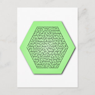 Postal Hexagon Maze