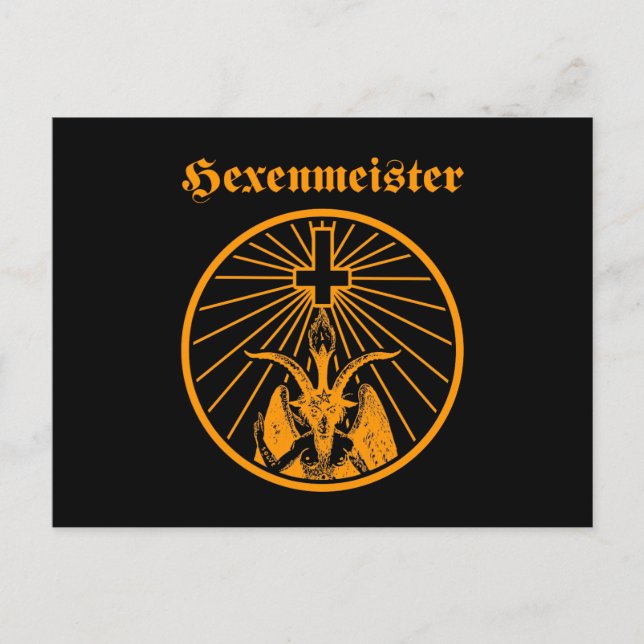 Postal Hexenmeister (Anverso)