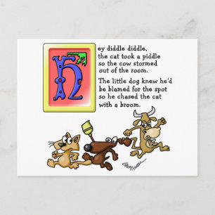 Postal Hey Diddle Diddle