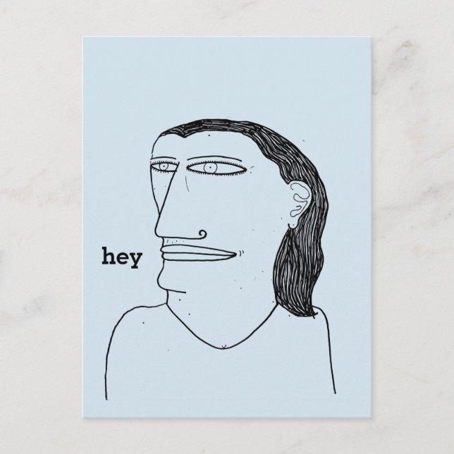 Postal Hey Lucinda Jean (Anverso)