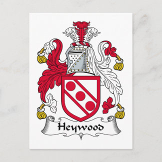 Postal Heywood Family Crest
