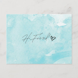 Postal Hi Friend