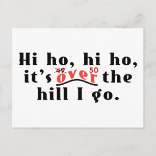 Postal Hi Ho 50 Postcard