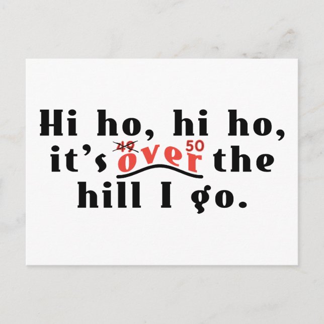 Postal Hi Ho 50 Postcard (Anverso)