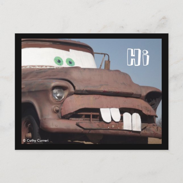 Postal Hi Postcard (Anverso)