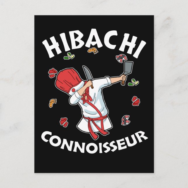 Postal Hibachi Connoisseur Hibachi Grill Gift Hibachi (Anverso)