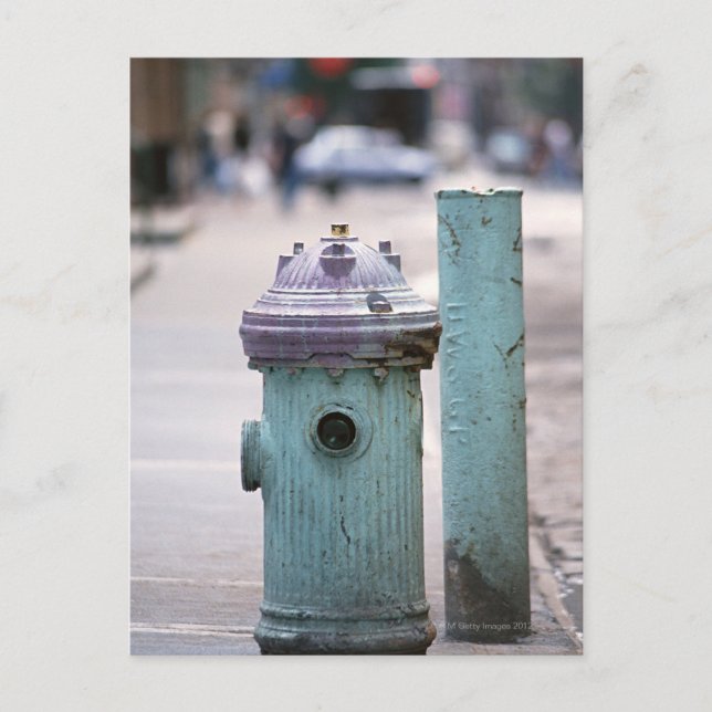 Postal Hidrógeno de incendio (Anverso)