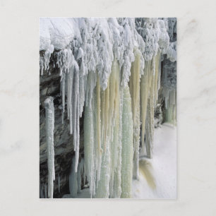 Postal Hielo azul y agua subterránea cortada; taquamenón