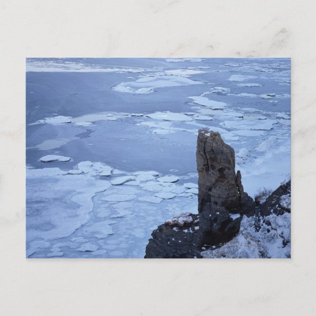 Postal Hielo de deriva del lago Notori 2 (Anverso)