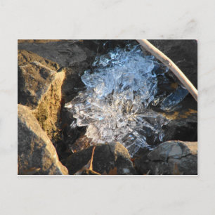 Postal Hielo de río