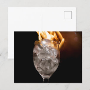 Postal Hielo y fuego