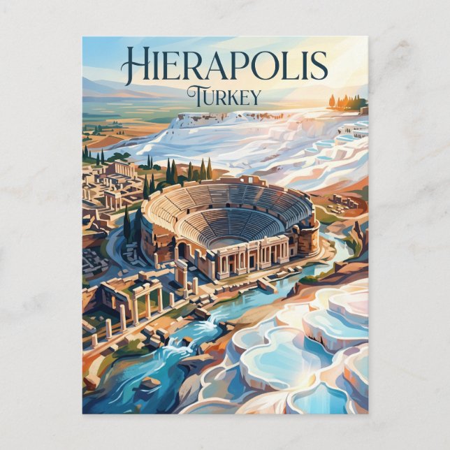 Postal Hierápolis Turquía (Anverso)