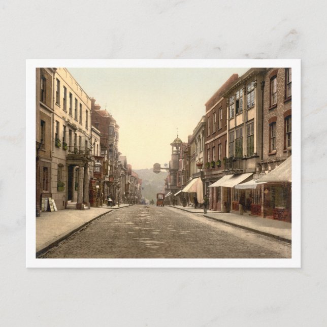 Postal High Street, Guildford, Surrey, Inglaterra (Anverso)