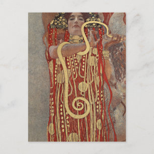 Postal Higía de Gustav Klimt
