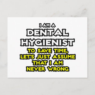 Postal Higienista Dental... Supongamos que nunca estoy eq
