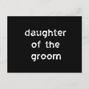 Postal Hija del Groom