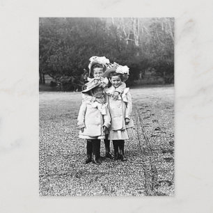 Postal Hijas del zar de Rusia, Olga, Tatiana, María