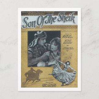 Postal Hijo de la portada del libro de canciones Sheikh V
