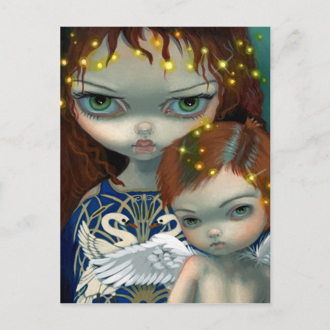 Postal "Hijos de Lir" (Anverso)